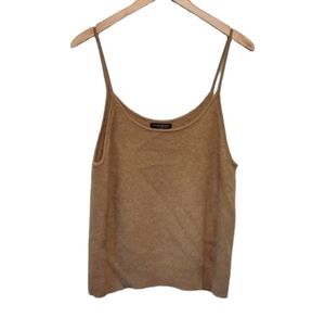 Banana Republic Womens 100%Cashmere Sleeveless Sweater Top sz XL